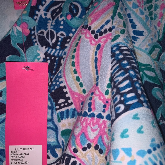 NWT, Lilly Pulitzer Flutter Sleeves Dress - Picture 7 of 8